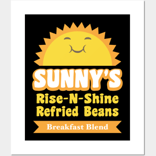 Sunny's Rise-N-Shine Refried Beans Posters and Art